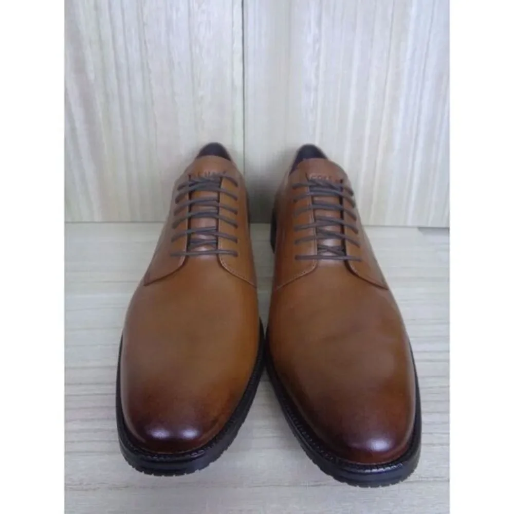 Cole Haan‎ Modern Essentials Plain Toe Oxford Shoe British Tan Mens Size 13 - Picture 3 of 9